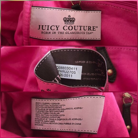 Juicy Couture Velour Backpack - Picture 15 of 15